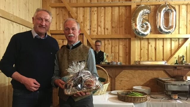 Albert Daschinger feier 60sten Geburtstag