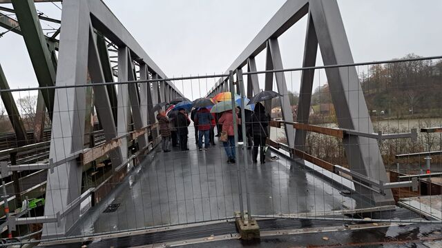 Geh- und Radwegbrücke