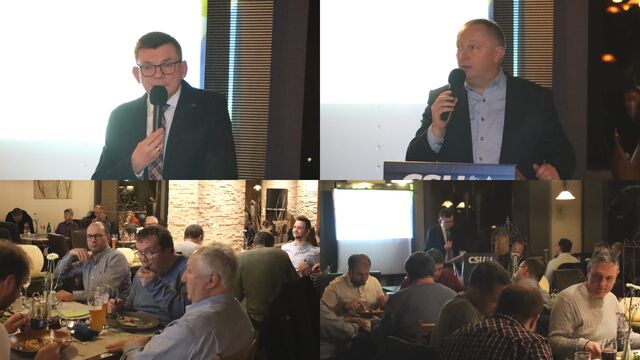 Fotocollage von der Wahlversammlung in Hammelburg (Fotos: Kilian Warmuth)