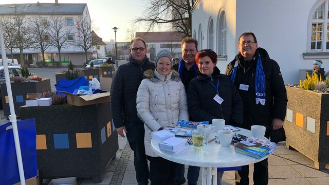 Straßenwahlkampf am 08.02.2020